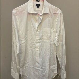 J. Crew Crisp White Dress Shirt